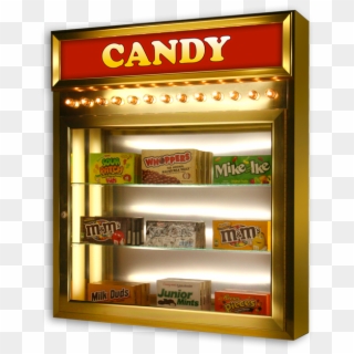 Headliner Candy Case - Display Case For Candy Clipart