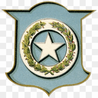 Coat Of Arms Of Texas - Escudo De Texas Clipart