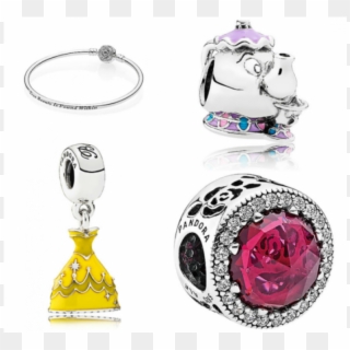 Cheap Disney Beauty And The Beast Gift Set Outlet Online - Belle Enchanted Rose Pandora Clipart