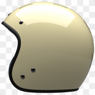 Double Cream Jet - Motorcycle Helmet Clipart