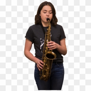 Saxophone Clipart Small - Transparent Background Saxophone Clipart
