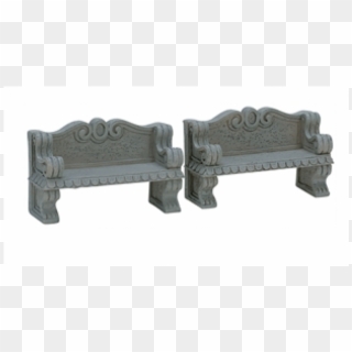Lemax Stone Bench - Lemax Clipart