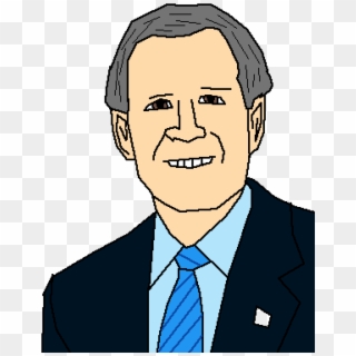 George Bush - Cartoon Clipart