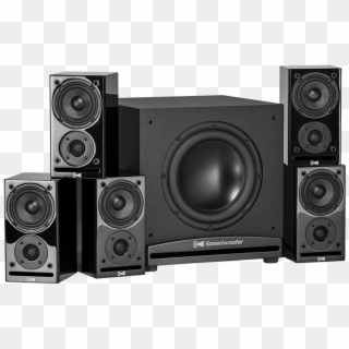 1 Home Theater Speaker System - Subwoofer Clipart
