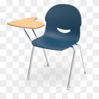 Student Desk Top View Png , Png Download - Chair Desks Clipart