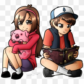 Dipper Pines Images Dipper And Mabel By Tvzrandomness - Gravity Falls Dipper Y Mabel Anime Clipart