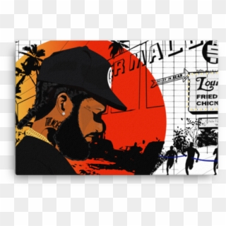24×36 Nipsey Hussle - Poster Clipart