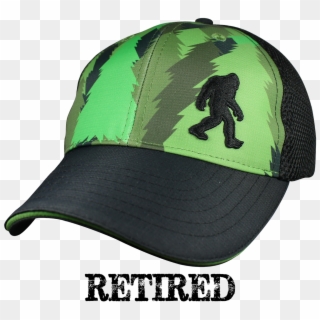 Trucker Hat - Bigfoot Forest - Christmas Baseball Hat Clipart