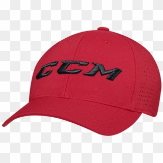 Red Perforated Flex Cap - Hat Clipart