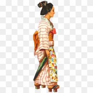 Female Japan Japanese - Japanese Dance Transparent Background Clipart