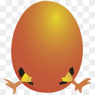 Easter Egg Chicks Egg Red Png Image - ไข่ การ์ตูน Png Clipart
