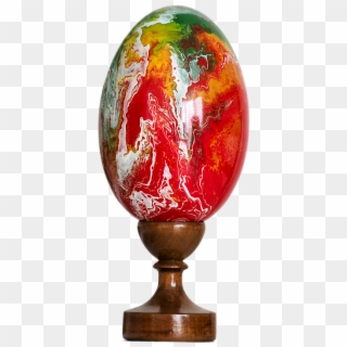 Easter Egg, Easter, Egg, Colorful, Spring, Painted - Globe Clipart