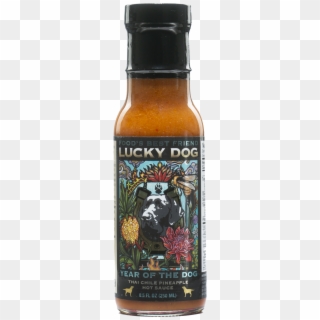 Lucky Dog Thai Chile Pineapple Hot Sauce Clipart