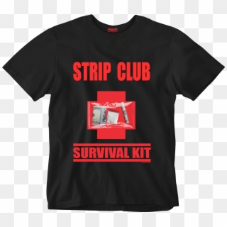 Strip Club - Sin City Survival Kit T Shirt Clipart