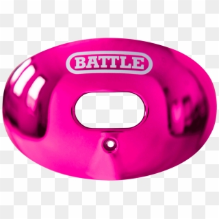 Battle Oxygen Chrome Pink Mouthguard Football Gear, - Battle Mouthguard Chrome Clipart