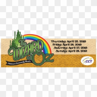 Children's Community Theatre, With A Cast Of Over 100 - Wizard Of Oz Clipart