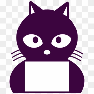 Cute Black Cat Clipart , Png Download - Cute Clipart Black Cat Transparent Png