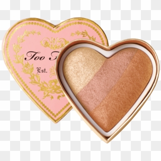 Too Faced Heart Blush Peach , Png Download - Too Faced Sweethearts Blush Clipart