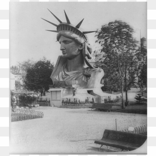 Liberty's Head And Crown Was The Second Part Of The - Statue Of Liberty Old Clipart