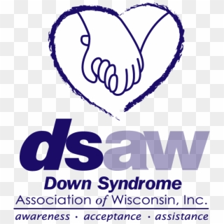 Dsaw State Logo Horizontal-01 - Heart Clipart