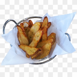 Seasoned Potato Wedges - French Fries Clipart