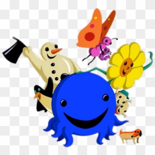 Oswald - Oswald The Octopus Characters Clipart
