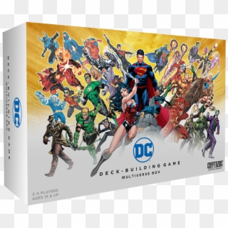 Dc Comics Deck Building Game Multiverse Box Clipart