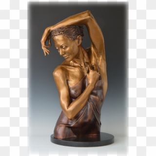 Après Le Bain Bronze Sculpture By David Varnau - Bronze Sculpture Clipart