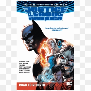 Books - Justice League Of America Rebirth Clipart