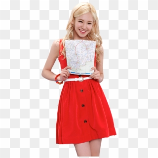 I Think They All Look Good In Red - Hyoyeon In Red Clipart