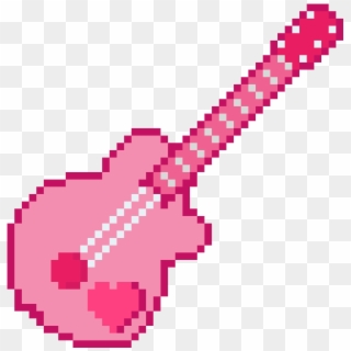 Pink Guitar Clipart