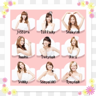 Snsd Girls Generation Hyoyeon Yuri Tiffany Yoona Pictures, - Collage Clipart