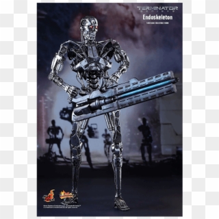 Endoskeleton 1/6 Scale Hot Toys Action Figure - Hot Toys Terminator Genisys Endoskeleton Clipart