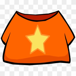Shirt Clipart Orange Shirt - Club Penguin Shirt Clip Art - Png Download