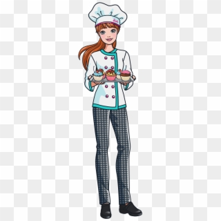 Pastry Chef - Cartoon Clipart