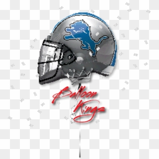 Lions Helmet - American Football Clipart