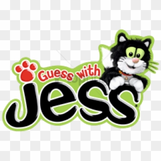 Download With Jess Logo Transparent Background - Guess With Jess Logo Clipart