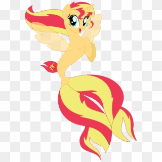 Cutiepie19 Images Seapony Sunset Shimmer By Ra1nb0wk1tty - Mlp Sea Pony Sunset Shimmer Clipart