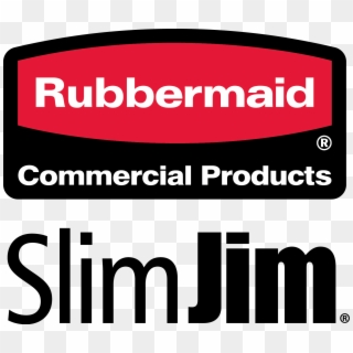 Rcp Slim Jim - Rubbermaid Slim Jim Logo Clipart