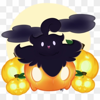 Pumpkaboo Catch Em All Kawaii Art Cute Pokemon Ems - Pumpkaboo Pokemon Kawaii Clipart