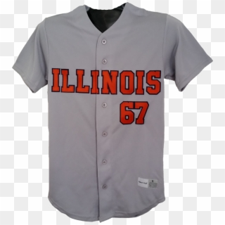Illinois Baseball Jersey - Baseball Uniform Clipart
