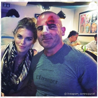 Dominic Purcell Et Sa Compagne Annalynne Mccord Après - Annalynne Mccord Et Dominic Purcell Clipart