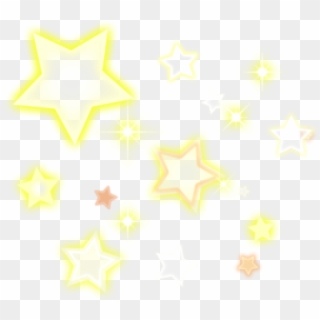 #neon #stars #twinkle #sterne #yellow #gelb - Star Gifs With Transparent Backgrounds Clipart