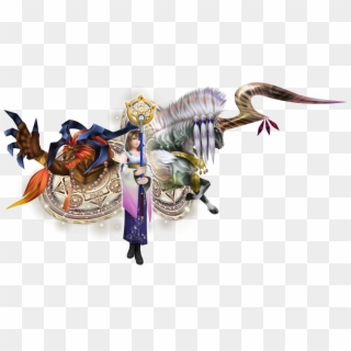 Issue The Summons Summoning Magic In Role Playing Games - Yuna Dissidia 012 Clipart