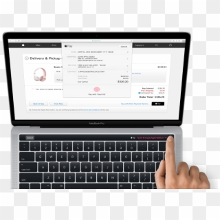 Magic Keyboard 2 With Touch Id - Macbook Pro 2017 Touch Id Clipart