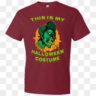 This Is My Halloween Costume T-shirt Clip Art - Guitar T Shirt Woman - Png Download