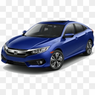 2017 Honda Civic Ex-l - Honda Civic Blue Colour Clipart