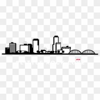 Reppin' The Realest & Illest Itty Bitty Capital City - Little Rock Arkansas Logo Clipart