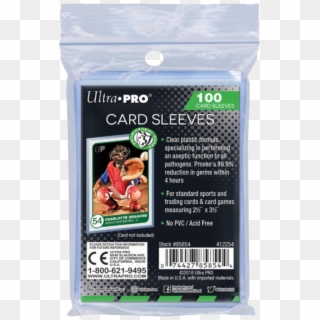 Ultra Pro Soft Card Antimicrobial Sleeves 100 Ct Bags/100 - Mosquito Clipart