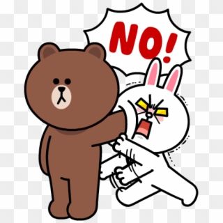 Brown & Cony Sweet Love - Brown And Cony Gif Clipart